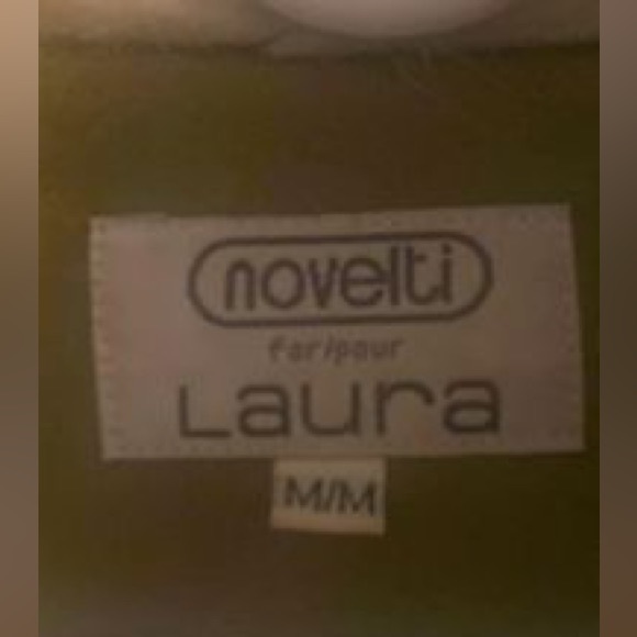 Laura Faux Suede & fur coat - Picture 3 of 5